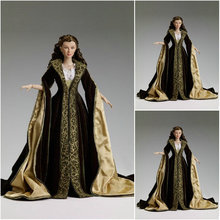 Freeship!Customer-made Luxs Vintage Costumes Renaissance Dresses Steampunk dress Gothic Cosplay Halloween Dresses C-1132