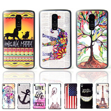 Brand Ultra Thin Owl Cartoon Pattern Matte Hard Plastic Back Case for LG G2 Mini D410 D620 Cell Phone Protective Cover Bags