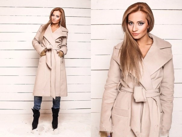 New-2015-winter-fall-casual-style-coat-hot-sale-Long-sleeve-Khaqi-with-belt-women-female