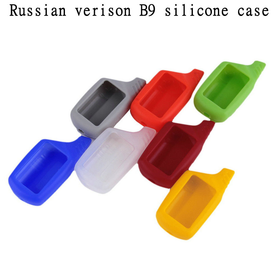 Hot Russian version B9 case silicone case for Starline B9 B6 A61 A91 lcd two way