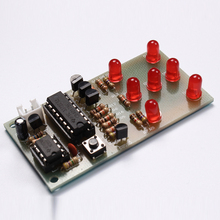 Electronic Dice NE555 CD4017 DIY Kit 5mm Red LEDs 4.5-5V ICSK057A Electronic Fun Kit