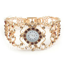 New Arrival Women dress Watches High Quality rhinestone Watches Christmas gift watches Jewelry alloy watches