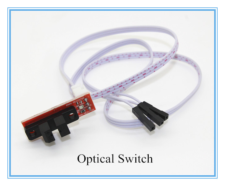 10pca/lot Optical Endstop Light Control Limit Switch for 3D Printers RAMPS 1.4 with cable Free Shipping
