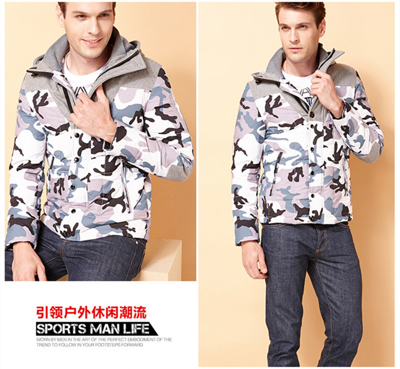 2015 Free Shipping Brand Fashion Parka Regular Winter Coat Men s Outerwear Down Jacket
