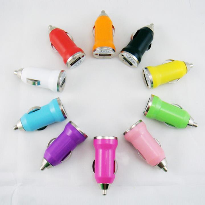 High quality USB car charger head adapter cigarette lighter adapter suitable for iphone samsung xiaomi lenovo