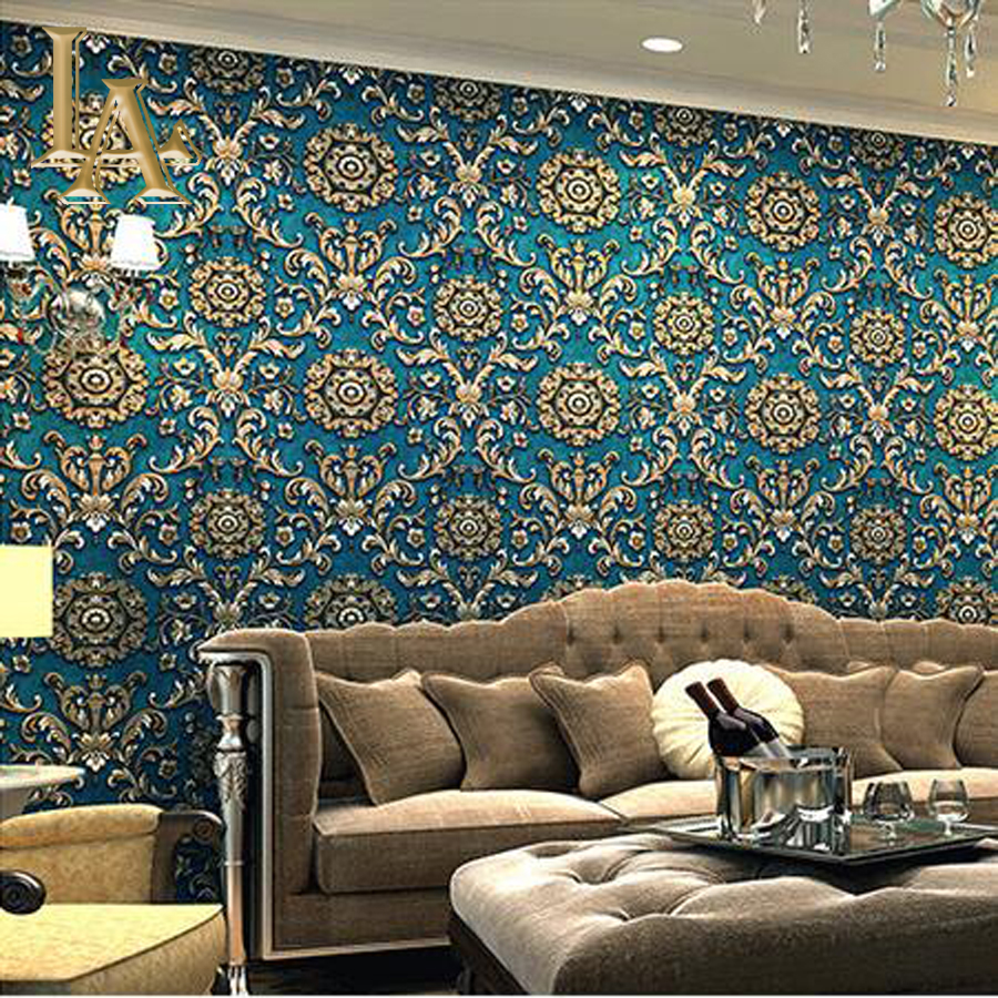 Acquista all'ingrosso online wallpaper 3d vintage mural da ... Stencil per pareti grandi mattoni