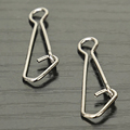 50pcs bag Bearing Fishing QL Swivels Rolling Rings Interlock Hook Lure Fishhook Snap Swivels Connector Tackle