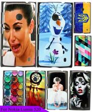 Hot Brand Cool Beauty Girl Crying Skin Custom Painted Mobile Cellphone Cover Case For Nokia lumia 525 526 520 Hard Plastic