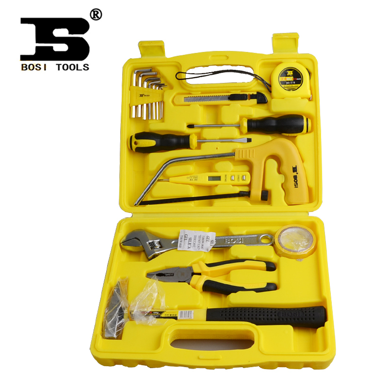 [National free shipping] within the Persian Set tool 18 home metal toolbox hex wrench BS-J918