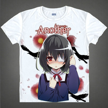 Another anime sports t-shirt anime Mei Misaki cotton shirt Cosplay christmas halloween Costumes anime clothing