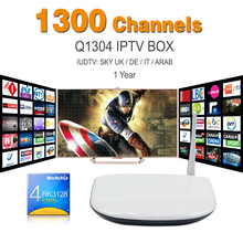 Ott Tv Boc Android Tv Box Q1304 Set Top Box With One Year Iptv Indian Channels Apk IUDTV Full Europe 1300 Channels