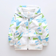 2016 New Children Hoodies Sweatshirts Boys Hooded Coats Spring Autumn Kids Casual Coat Cotton Baby Outerwear for 1-5 years CJ029