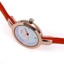 Free shipping Birthday girl gift watchband elegant ultra thin women s watch exquisite small ladies watch