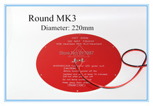 Delta rostock MK3 heat bed latest Aluminum heatbed dual power 3D printer RepRap MK3 heatbed hot bed mk2b MK2A BT0356-3D