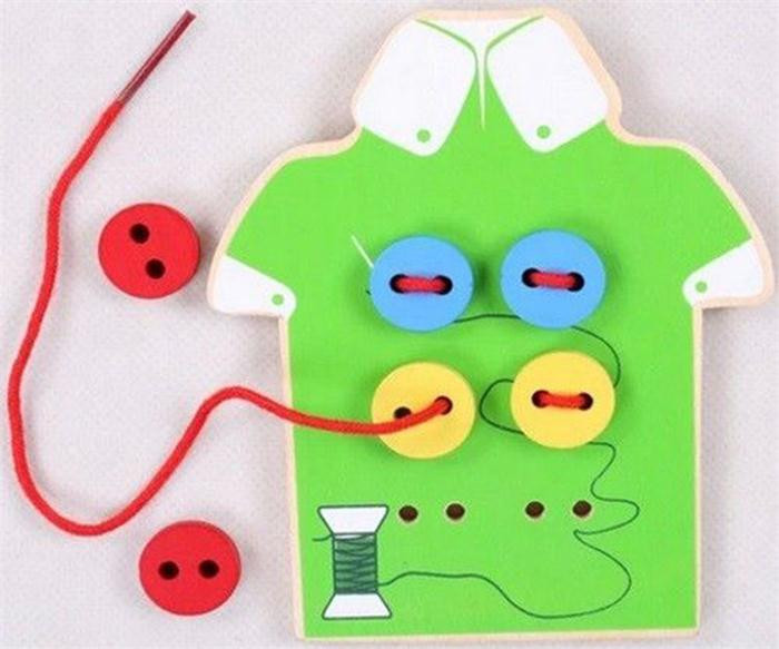 Игрушки из пуговиц для детей