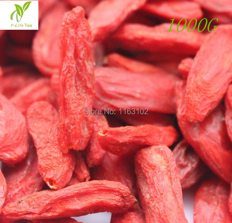 New Medlar 1 kg Dried Goji berry Herbs for sex For Weight Loss goji berries herbal