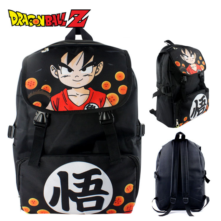 Dragon Ball/ Dragon Ball Z Goku Nylon Backpack Cartoon School Bag ...