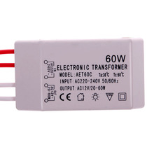 AC 12V 60W Power Supply Driver Electronic Transformer For LED Halogen Lights #50858