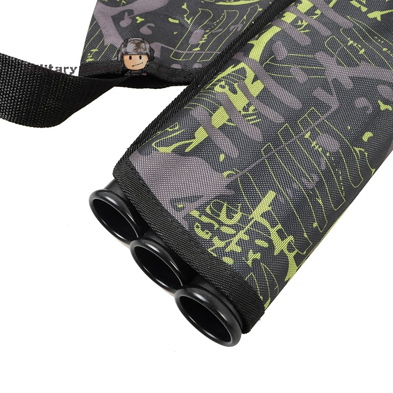 3 Tube Quiver Camouflage Archery Quiver Holder Arrow Quiver Caza Arrows Bow Bag For Hunting Outdoor