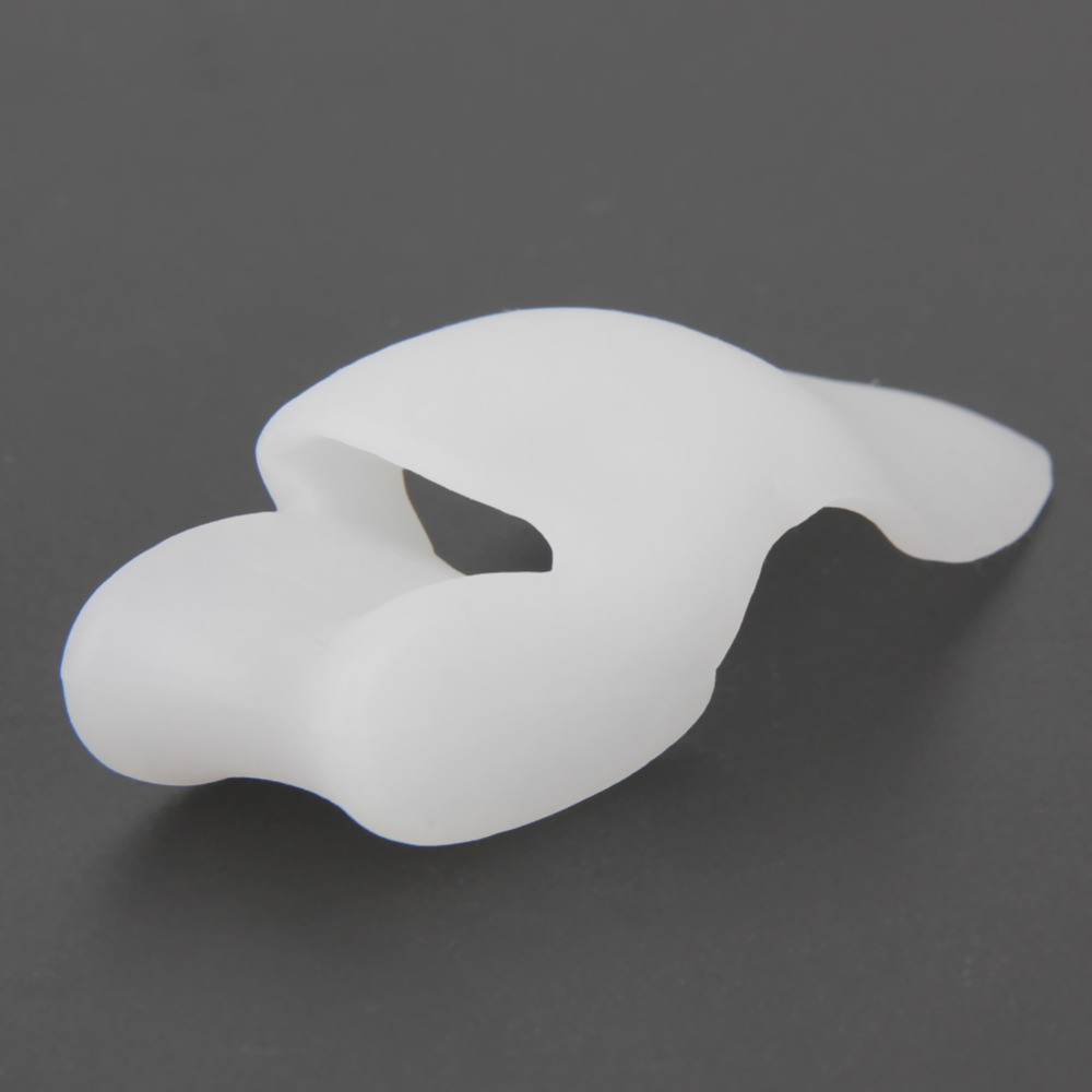 Description Picture 6 of item1 Pair Gel Toe Separators Stretchers and Straightener Bunion Protector Thumb Valgus Protection Bunion Adjustable Feet Care Tools