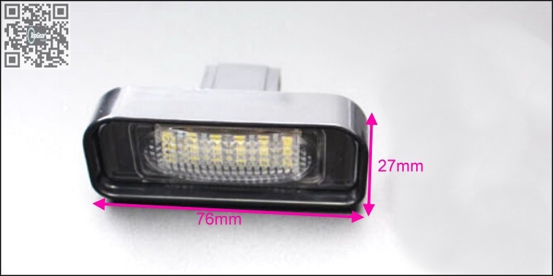 Car License Plate LED Light Lamp For Mercedes Benz S MB W220 High Brightness Light Tuning Easy Change Color Temperature Size