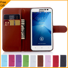 Luxury Wallet Flip PU Leather Case Cover For Lenovo A606 Case Cover Cell Phone Case Shell Back Cover With Card Holder & Gift