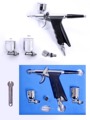 Dual Action Air brush Kit 0 3mm Needle Air Brush Spray gun for Car Decoration Art