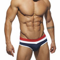 new 2016 man s Brand swimming briefs swimwear shorts trunks boxers patchwork color Low waist Summer