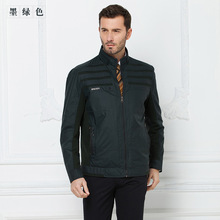 Hot sale 2015 Autumn Fashion Good Quality Men Jackets Zipper 100 Polyester Wear resisting M L