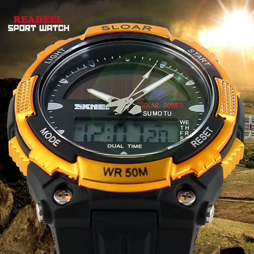 Solar Powered Man Watch 2014 Quartz Waterproof Wristwatches For Men Boys Fashion Military Sports Watches Relogio Masculino Reloj Solar Powered Man Watch 2014 Quartz Waterproof Wristwatches For Men Boys Fashion Military Sports Watches Relogio Masculino Reloj