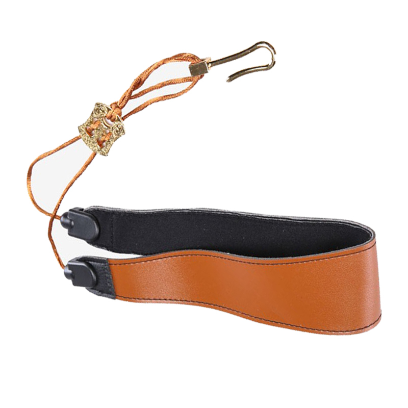 Professional Luxury Cowhide Leather Padded Alto Tenor Soprano Single