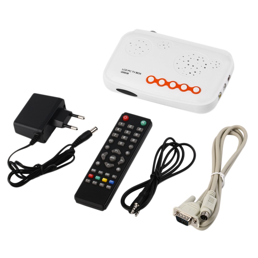 In stock! New Functional New External LCD TV Box Digital Computer TV Program Receiver Eletronic Free Shipping