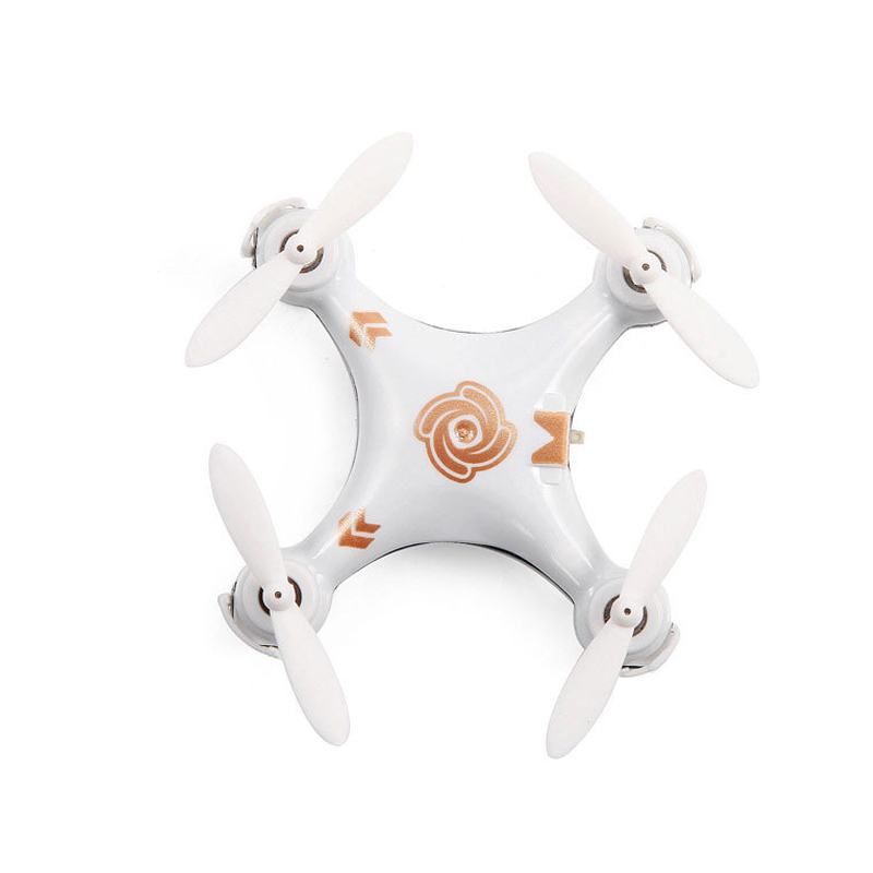 Woldewide Welcomed Cheerson CX-10A RC Quadcopter 4CH 2.4GHz Headless Mode Drone - white ColorBig Promotion Sales Helicopter