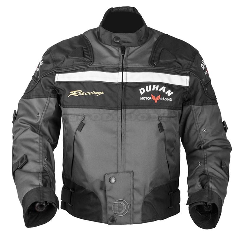 DUHAN Motocross Off-Road Racing Jacket Motorcycle Jackets Body Armor Protective Moto Jacket Motorbike Windproof Jaqueta Clothing