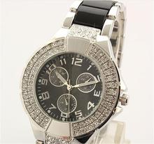 Famous Brand watch GSS watch Luxury Rhineston diamond women dress watch brand gold black silver women