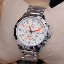 Curren hombres reloj de cuarzo reloj de hombre deportes relojes de silicona KJ394