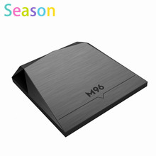 Latest Android 5.1 M96 Amlogic S905 tv box 2GB 16GB Quad-core Marshmallow satellite receivers kodi mart Media Player