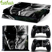 Beautiful green leave design skin sticker decal skin stickers for Sony Playstation 4 PS4 Console + 2 Pcs Stickers For PS4