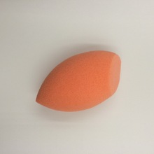 HOT SALE one piece orange color soft and close skin professional Beauty egg sponge makeup foundation