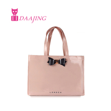 FREE SHIPPING butterfly shopping bag lovely pvc waterproof ted bag colorful jelly handbag women handbag with