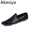 Akexiya Fashion Casual Shoes Men Designer Mens Driving Shoes High Quality Penny Loafers Luxury Brand Espadrilles