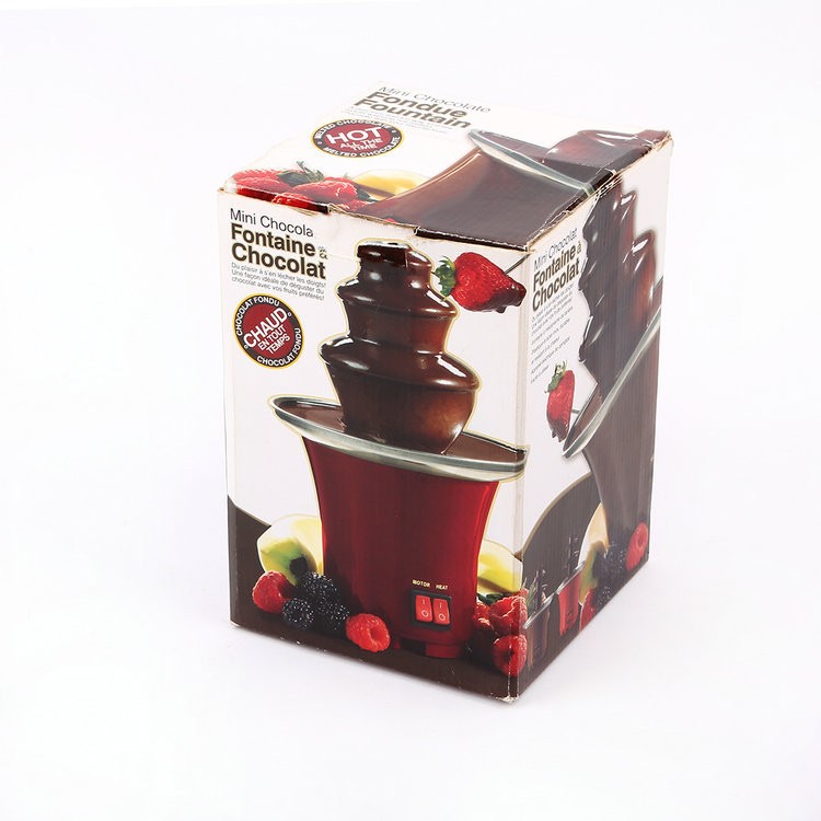 2016 High Quality HOT SALES Mini Chocolate Fountain Household 3-Tier Chocolate Fondue Machine Choco Tree EU Standard Plug (11)