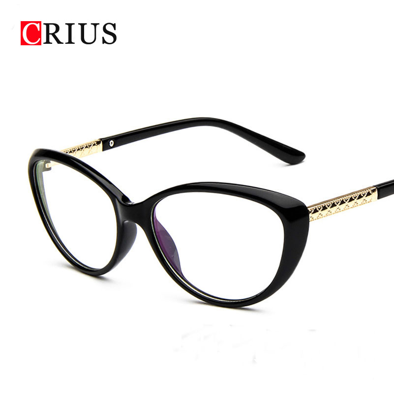 womens optical glasses frame cat eyes eyeglasses frame ...