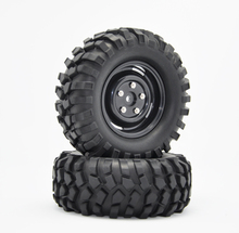 4 unids 96 mm neumático RC 1/10 Off Road Beach alquiler de Rock Crawler Tires ruedas llanta