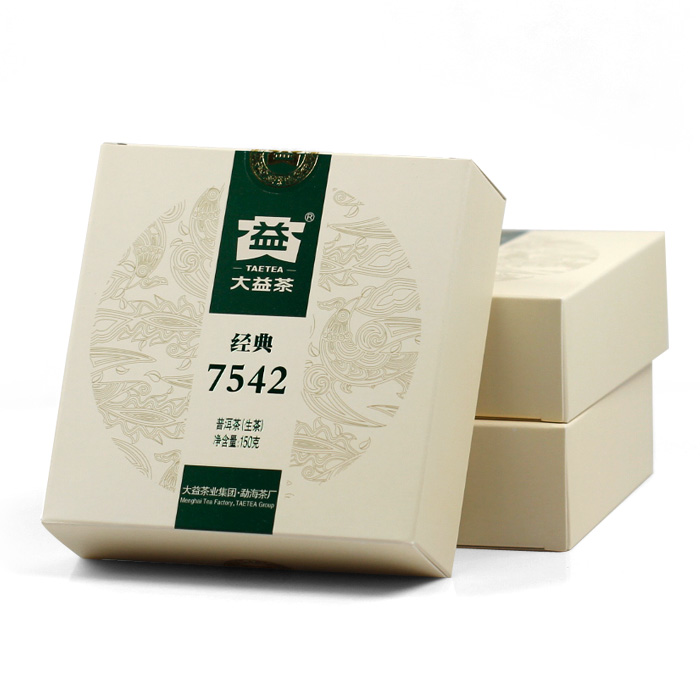 2013yr Dayi 7542 classic series 301 batch Pu er tea Health tea 150g menghai raw cake