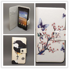 New Ultra thin Flower Flag vintage Flip  for fly iq440 Cellphone Case ,Free shipping