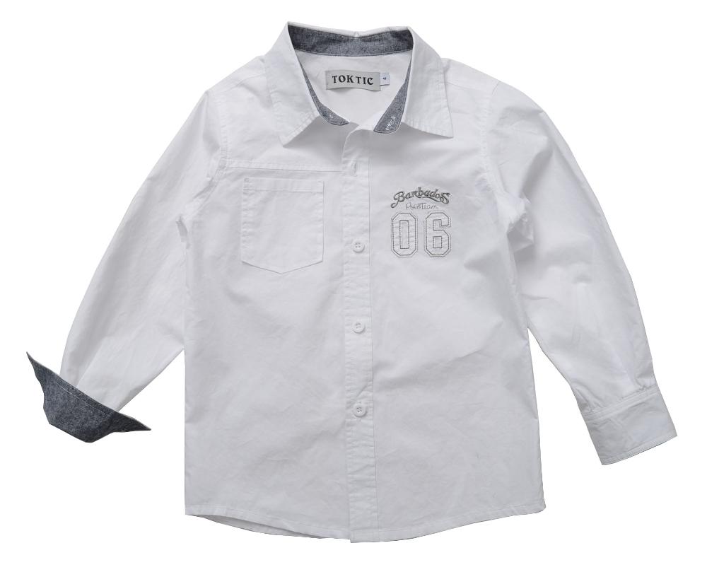 3 8 age Boys fashion classic style Shirts Children s Clothing boys long sleeve 100 cotton