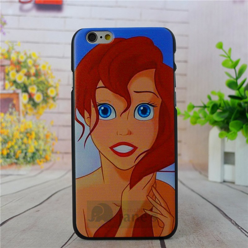 4.7" For Apple i Phone iPhone 6 Case Tattoo Ariel Little Mermaid series Protective Cover Case For iPhone6 Free Shipping 4.7" For Apple i Phone iPhone 6 Case Tattoo Ariel Little Mermaid series Protective Cover Case For iPhone6 Free Shipping