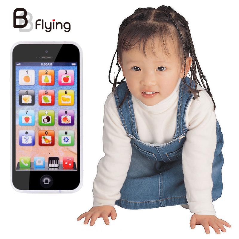2016 Baby Toy Phone Mobile Simulator Music Phone Touch Screen Children Toy Electronic Learning Model
