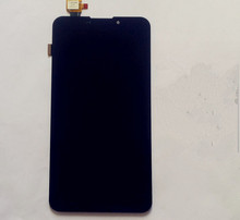 Texted Free shipping For UMI C1 6.44 inch Black color 1920*1080 Lcd Display Touch Screen Digitizer Assembly tracking code